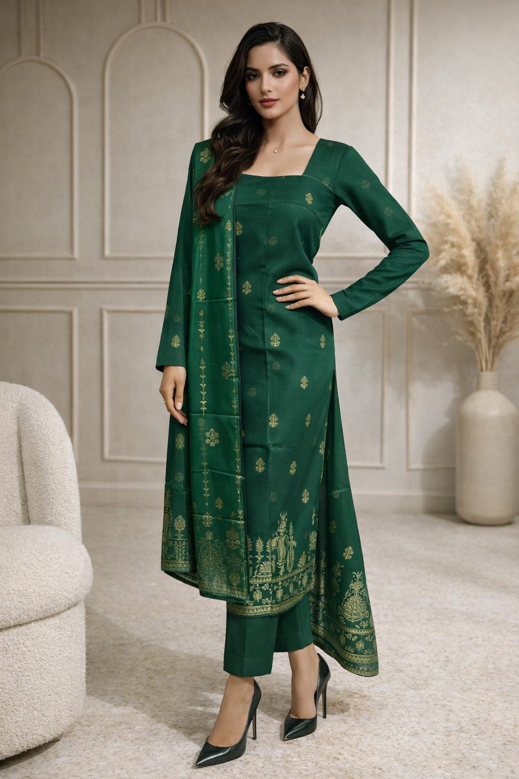 Bonanza Satrangi 3PC Borussia Lawn Suit – Unstitched